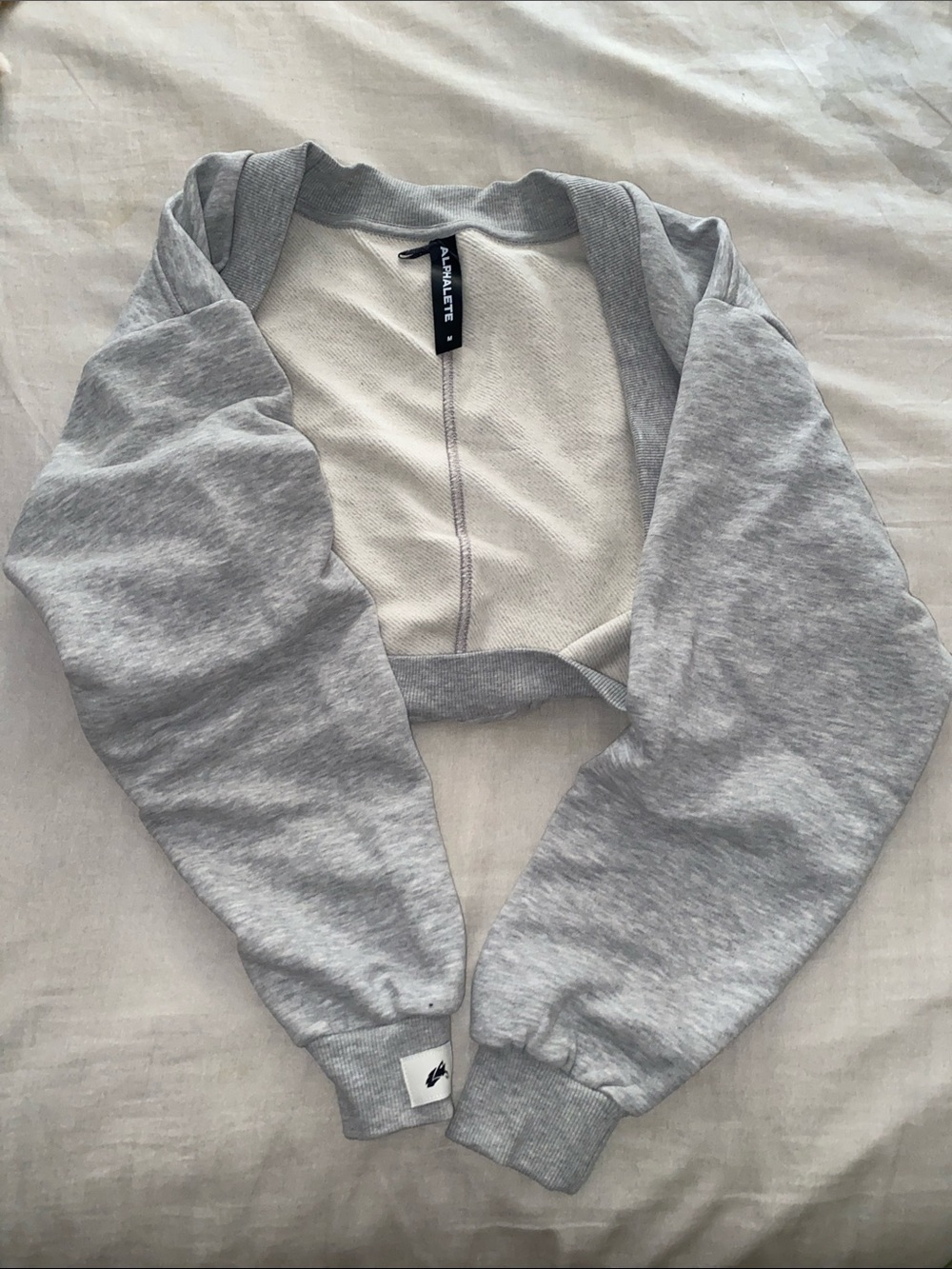 Athleta Light Gray Shrug